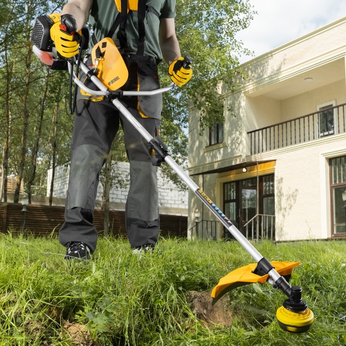 триммер бензиновый denzel dgt 330s 1.8 лс фото 4