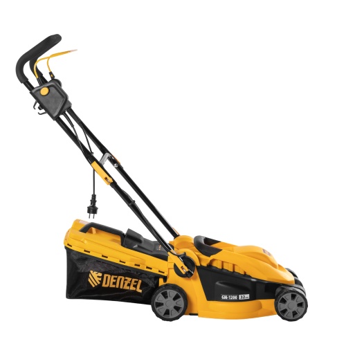 газонокосилка электрическая denzel gm-1200 1200 вт фото 9