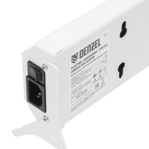 конвектор электрический плинтусный denzel atric-450 230в 450вт фото 9
