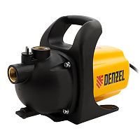 садовый поверхностный насос denzel gp 600 97201