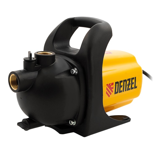 садовый поверхностный насос denzel gp 600 97201