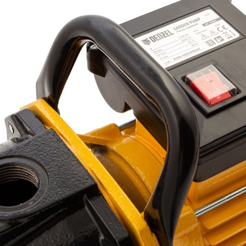 садовый поверхностный насос denzel gp1100c 97203 фото 5