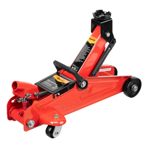 домкрат гидравлический подкатной sparta 2 т 125-300 фото 8