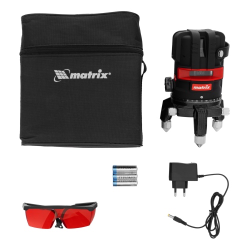 лазерный уровень matrix ml 05 red 20 м фото 10