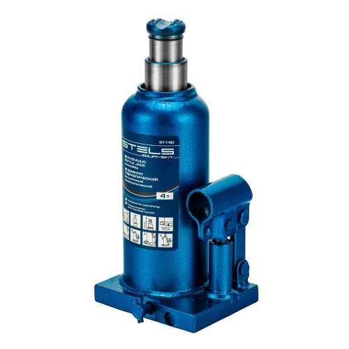 домкрат гидравлический бутылочный телескопический stels 4 т 190-480 фото 7