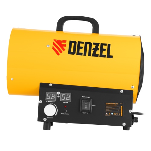 газовая тепловая пушка denzel ghg-15i 15000вт, цифровой термостат, пропан-бутан фото 3