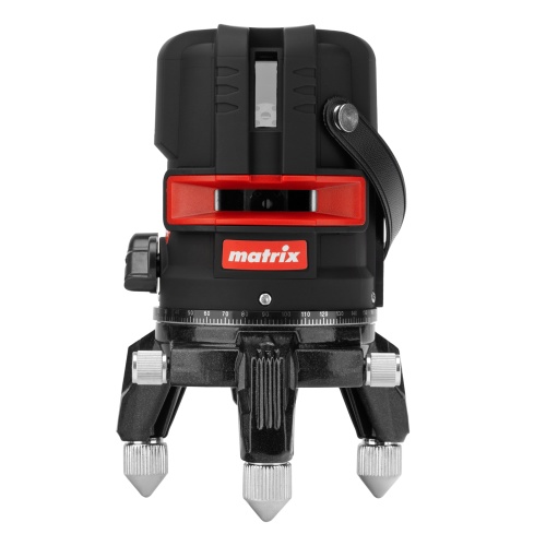 лазерный уровень matrix ml 05 red 20 м фото 9