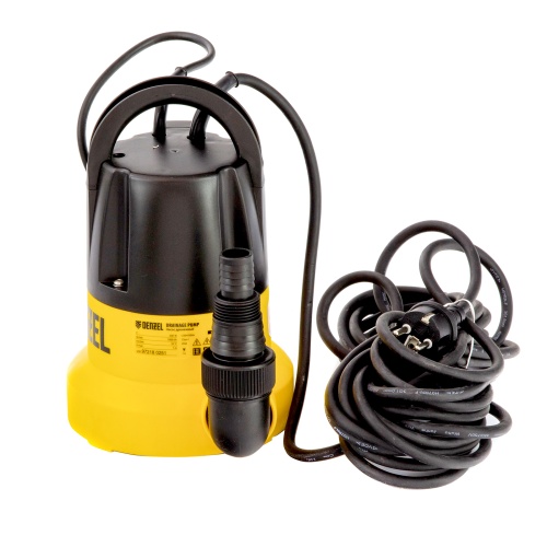 дренажный насос denzel dp500e 97218 фото 8