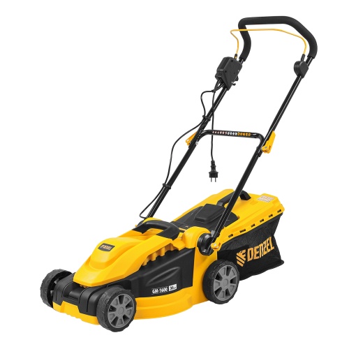 газонокосилка электрическая denzel gm-1600 1600 вт